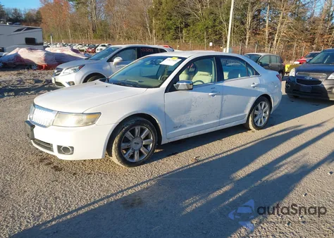 2007 Lincoln Mkz z USA, uszkodzony, nr VIN 3LNHM26T57R636648